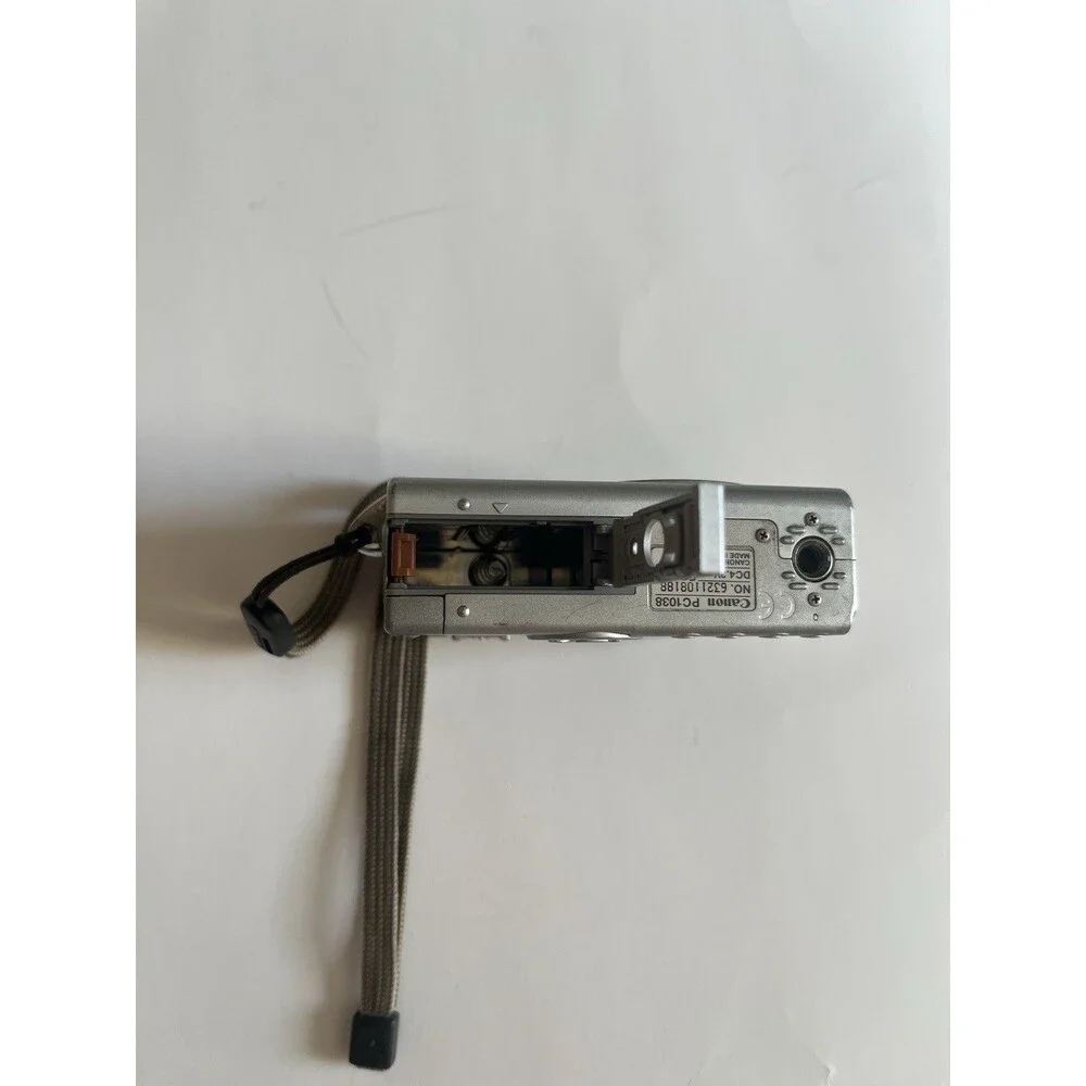 Canon PowerShot S400 Digital ELPH – Untested – No Battery/Charger/SD Card